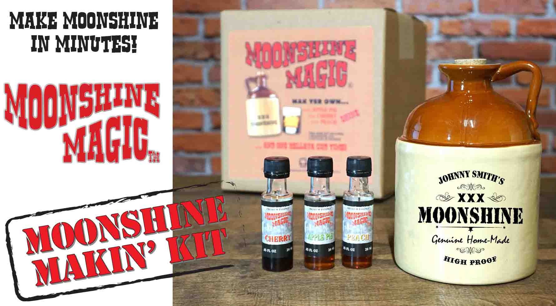 Moonshine Magic™ Moonshine Making Kits