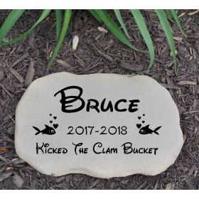 Kicked The Clam Bucket - Pet Memorial
