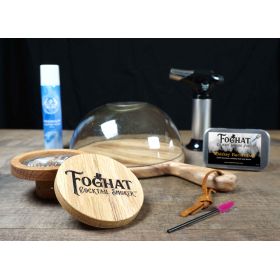 Foghat Smoking Cloche Set, Foghat Cocktail Smoker