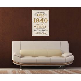 Fousts 1840 Pure Rye Whiskey