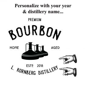 Personalized Bourbon Still Bootleg Kit® (B826)