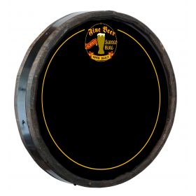 Fine Beer Quarter Barrel Chalkboard Sign (QB_351)