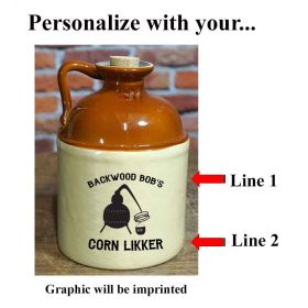 Personalized Moonshine Jug