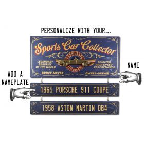 Sports Car Collector Sign (OC86)