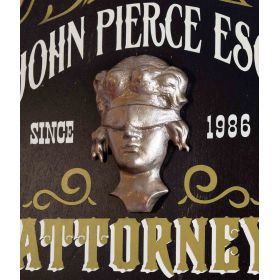 'Attorney at Law' Personalized  Sign