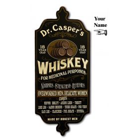 'Whiskey' Personalized Dubliner Plank Sign (35)