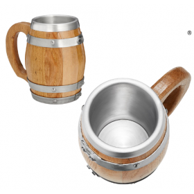 Oak Barrel Mugs