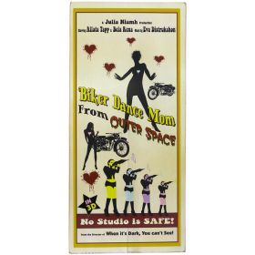 'Biker Dance Mom'  Personalized Plank Sign (MOVP_554)