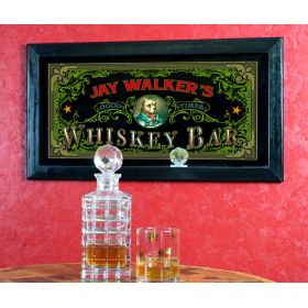 'Whiskey Bar' Personalized Bar Mirror (MIR24)