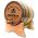 'Drunkin Sailor' Personalized Oak Barrel (B425)