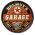 'Garage' Personalized Quarter Barrel Sign