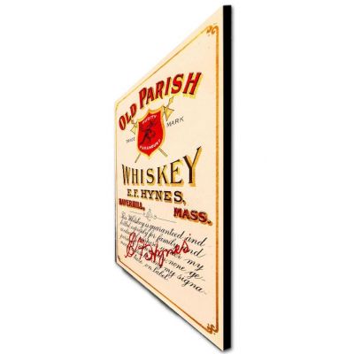 Old Parish Whiskey Label
