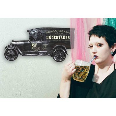 Personalized Undertaker Model T Truck Sign