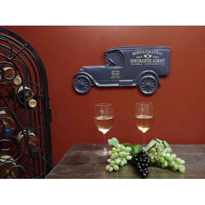 Personalized Insurance Agent Model T Truck Sign