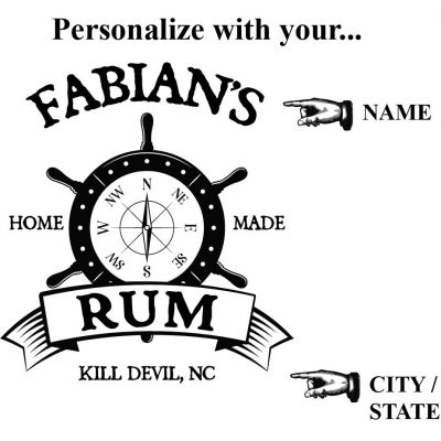 Personalized Smuggler's Trove™ Rum Making Kits