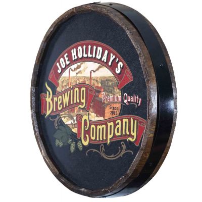 Brewing Company Quarter Barrel Sign (QB1807)