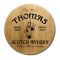 'Bagpiper Scotch Distillery' Personalized  Oak Barrel Head Sign (P9)