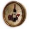 Wine Bottle w_Grapes (C11)
